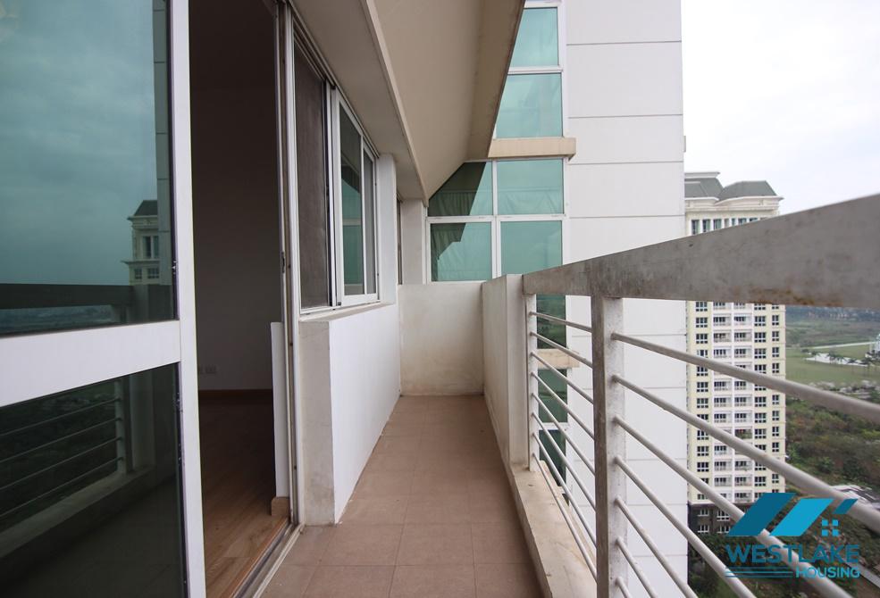 Unfurnished 4 bedrooms apartment for rent in E building, Ciputra, Hanoi