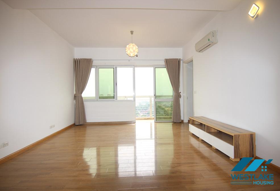 Unfurnished 4 bedrooms apartment for rent in E building, Ciputra, Hanoi