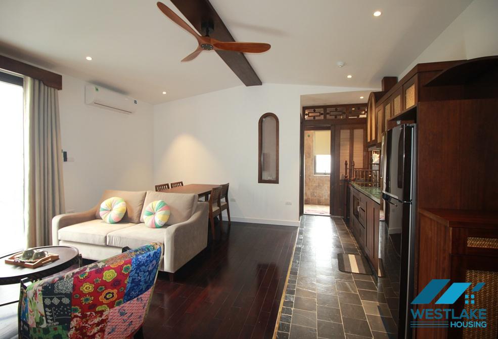 Stylist 02-bedrooms apartment for rent on Quang Khanh street,Tay Ho, Ha Noi