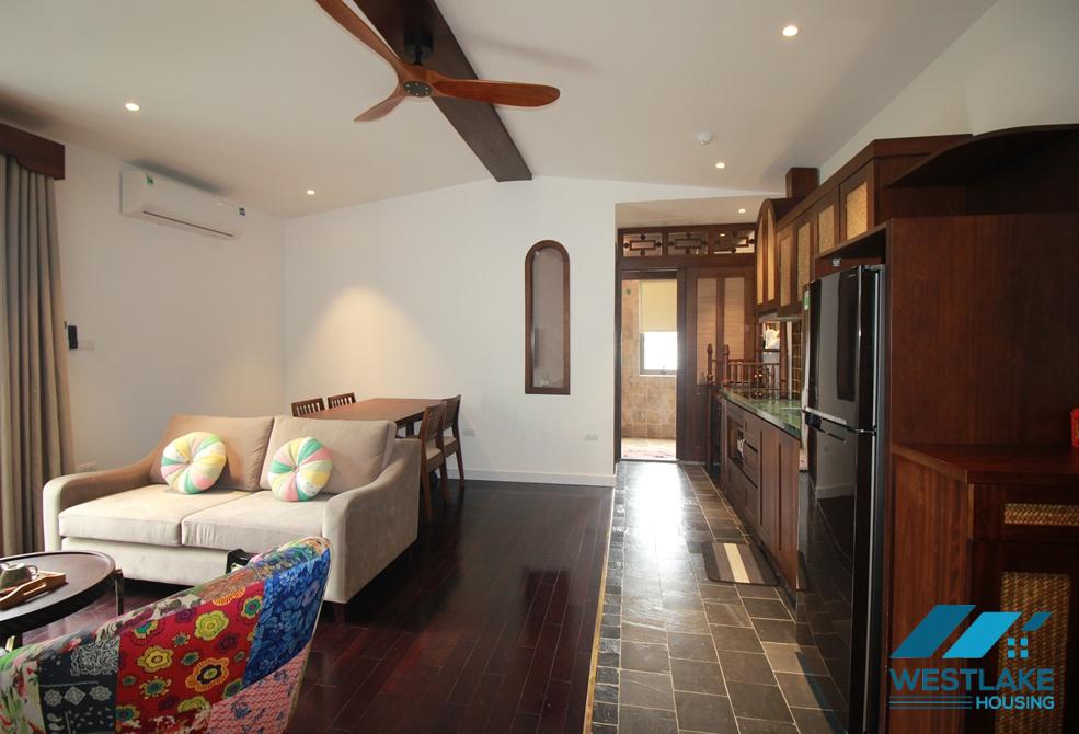 Stylist 02-bedrooms apartment for rent on Quang Khanh street,Tay Ho, Ha Noi