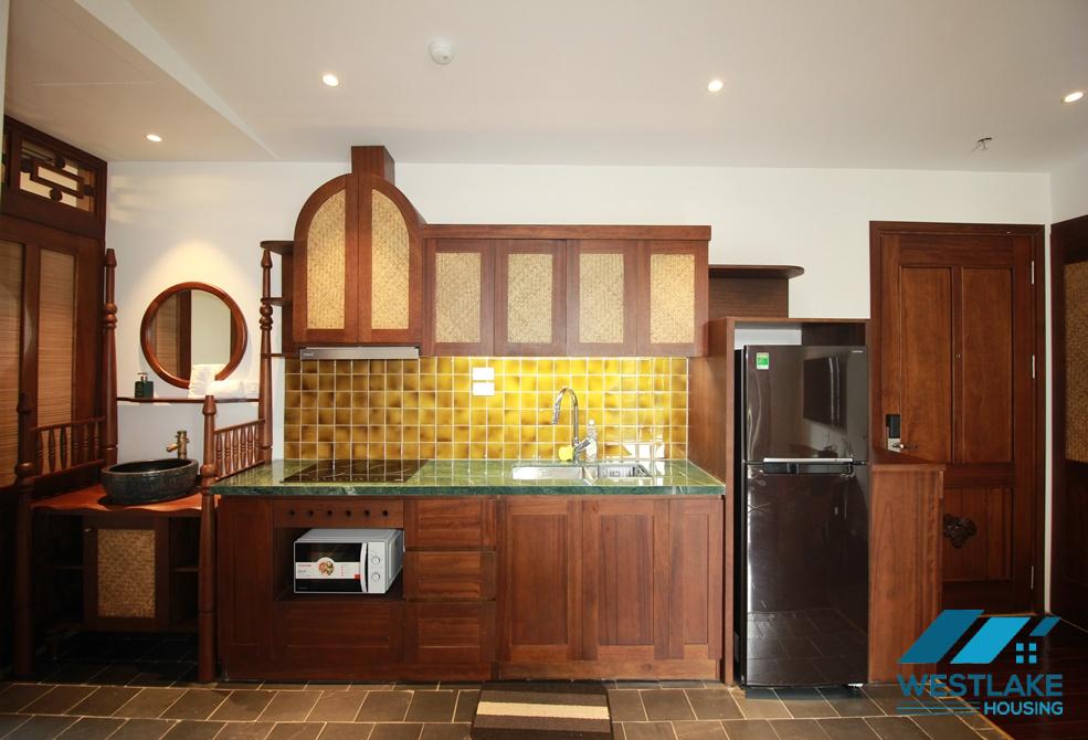 Stylist 02-bedrooms apartment for rent on Quang Khanh street,Tay Ho, Ha Noi