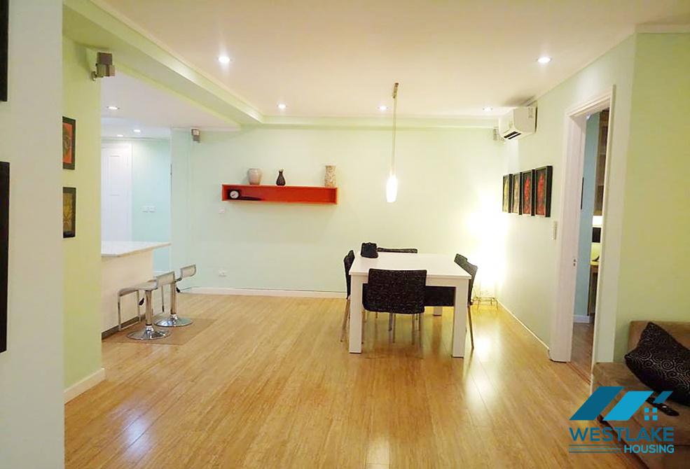 Spacious 4 bedrooms apartment for rent in E1 building, Ciputra, Hanoi