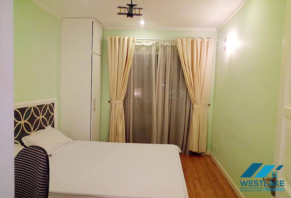 Spacious 4 bedrooms apartment for rent in E1 building, Ciputra, Hanoi