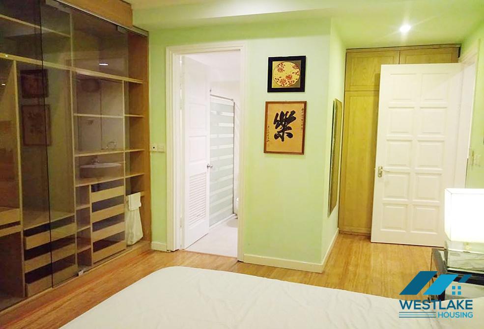 Spacious 4 bedrooms apartment for rent in E1 building, Ciputra, Hanoi