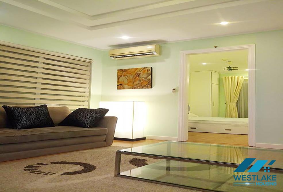Spacious 4 bedrooms apartment for rent in E1 building, Ciputra, Hanoi