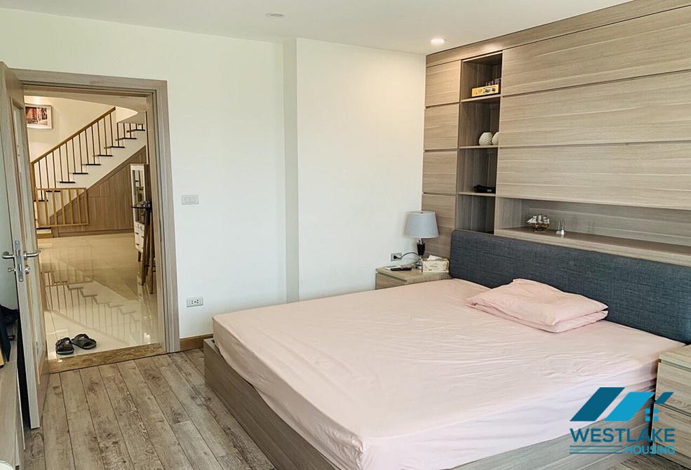 A modern duplex 3 bedroom apartment for rent in Ciputra, Tay Ho, Ha Noi