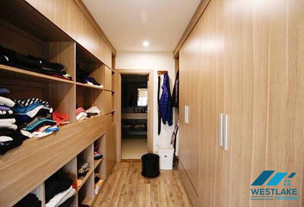 A modern duplex 3 bedroom apartment for rent in Ciputra, Tay Ho, Ha Noi