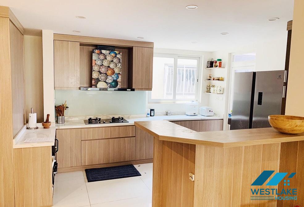 A modern duplex 3 bedroom apartment for rent in Ciputra, Tay Ho, Ha Noi