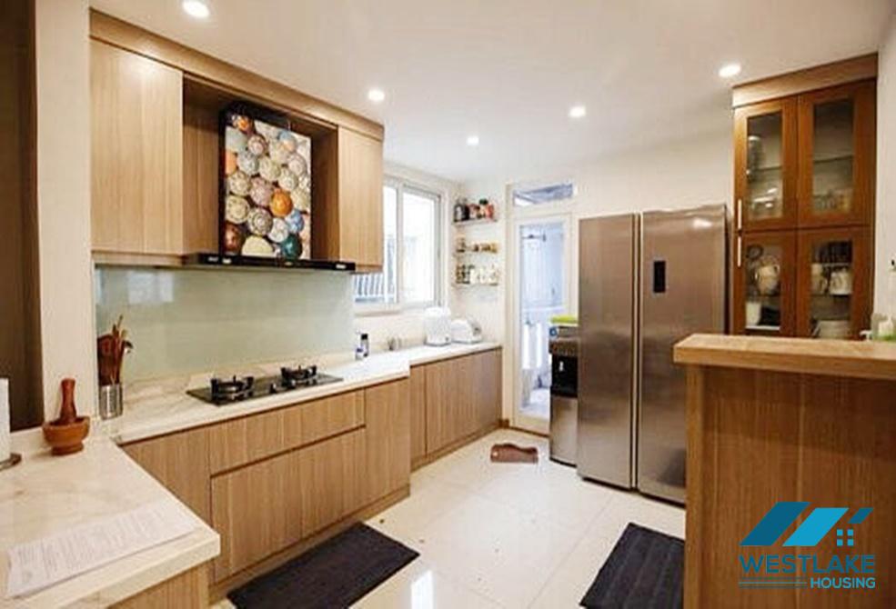 A modern duplex 3 bedroom apartment for rent in Ciputra, Tay Ho, Ha Noi