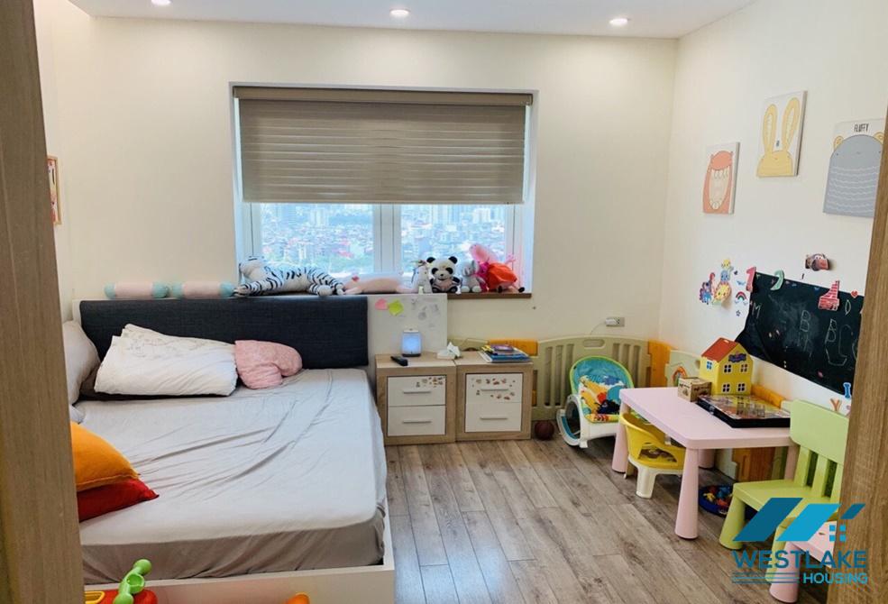 A modern duplex 3 bedroom apartment for rent in Ciputra, Tay Ho, Ha Noi