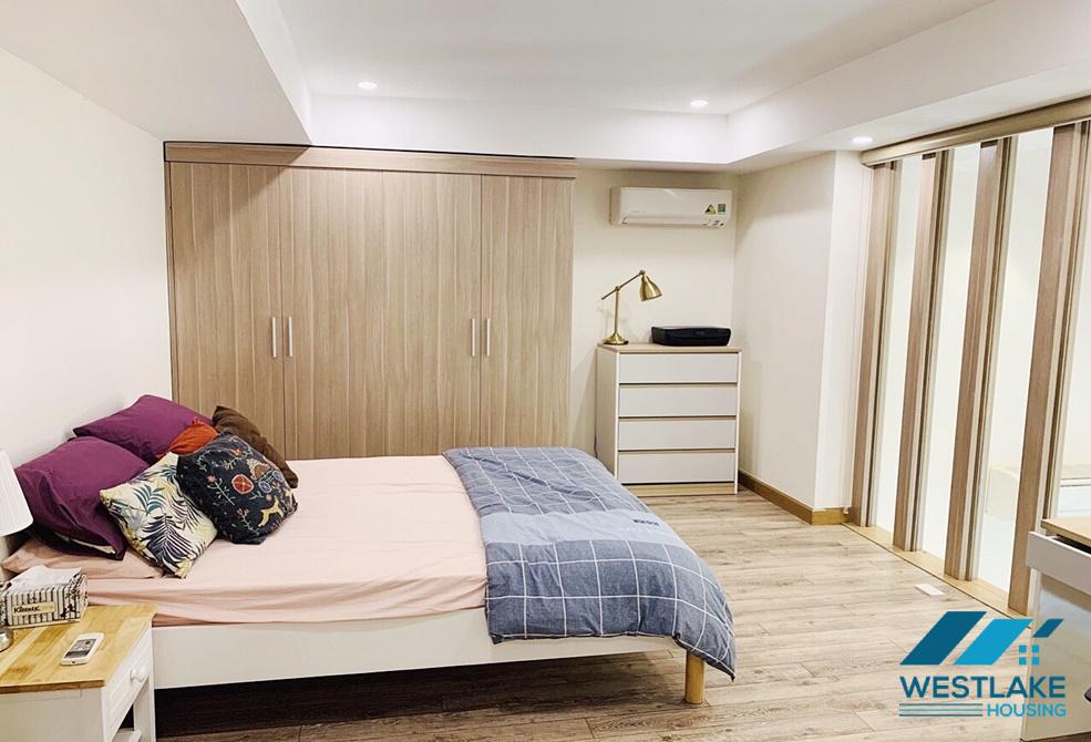 A modern duplex 3 bedroom apartment for rent in Ciputra, Tay Ho, Ha Noi