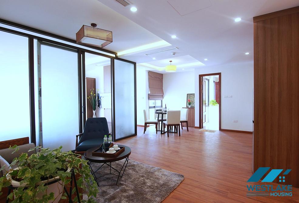 Bright and Modern 3 bedrooms apartment for rent close to Quang Khanh street, Tay Ho, Hanoi