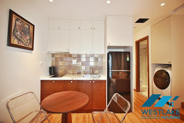 Modern studio apartment for rent in To Ngoc Van area, Tay Ho ward, Ha Noi