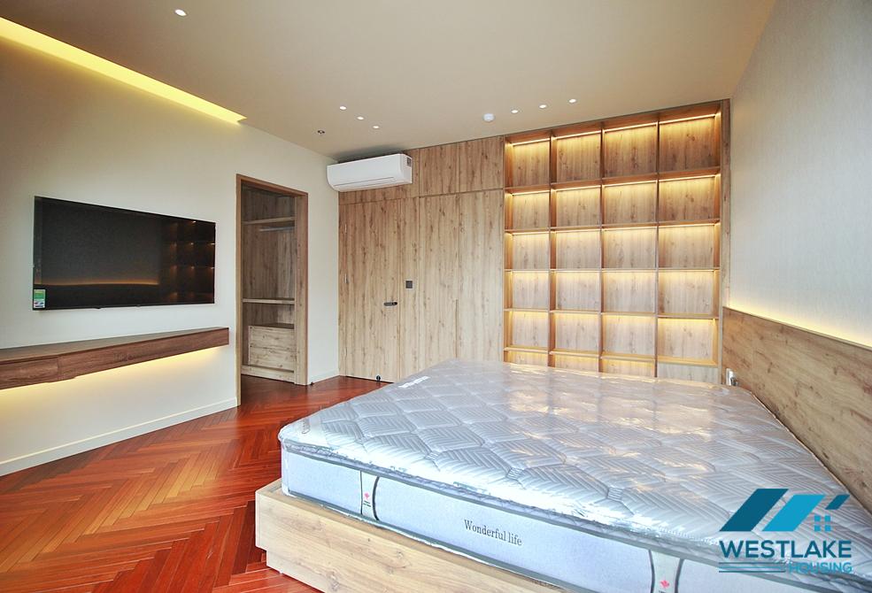 Brand new and morden duplex with 3 bedrooms apartment for rent in Dang Thai Mai, Tay Ho, Ha Noi