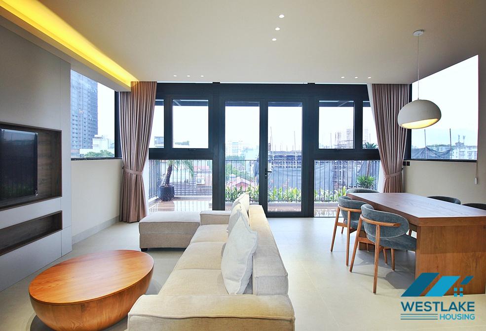 Brand new and modern one bedroom apartment for rent in Tay Ho area, Ha Noi
