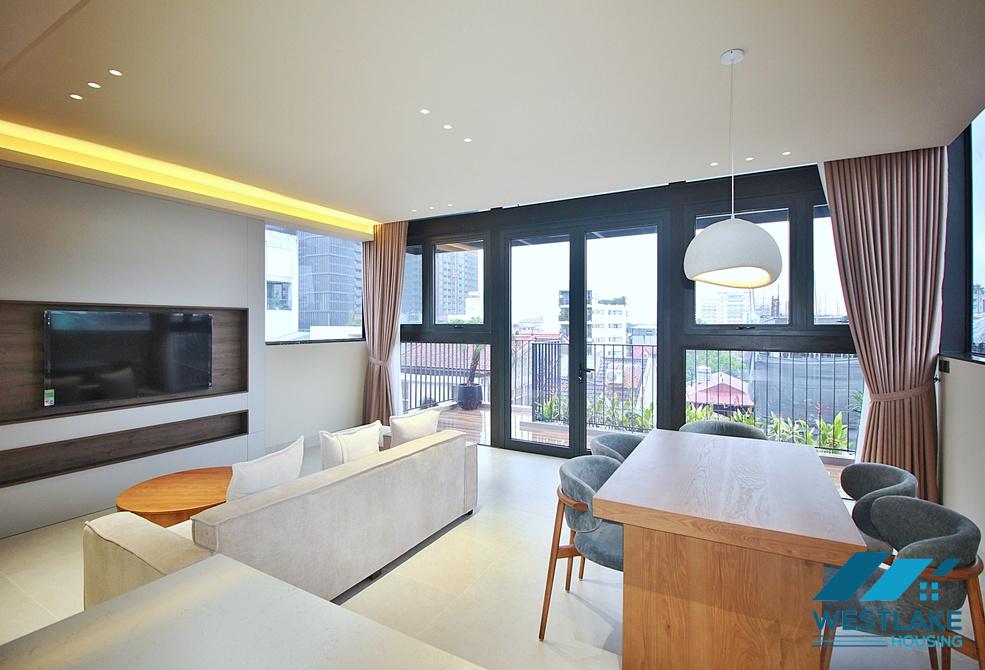 Brand new and modern one bedroom apartment for rent in Tay Ho area, Ha Noi