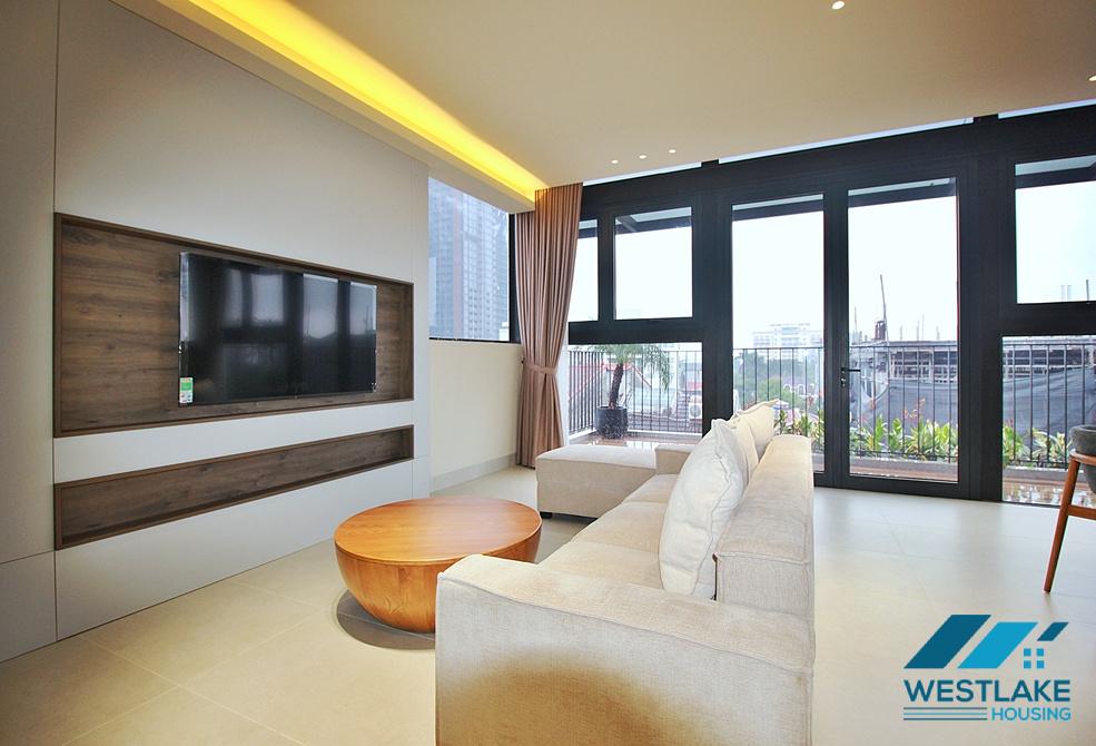 Brand new and modern one bedroom apartment for rent in Tay Ho area, Ha Noi