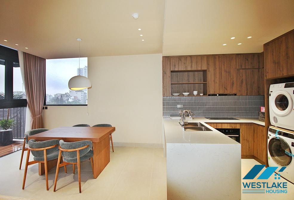 Brand new and modern one bedroom apartment for rent in Tay Ho area, Ha Noi