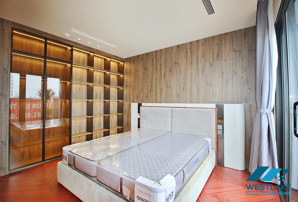 Super modern 3 bedrooms apartment with lots of nature light for rent in Tay Ho, Ha Noi