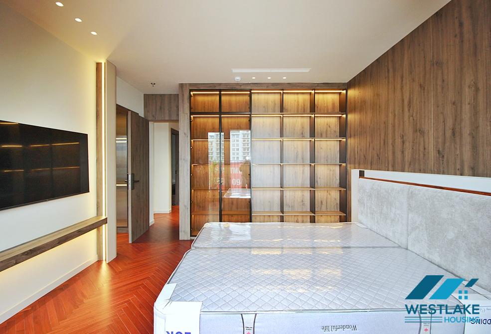 Super modern 3 bedrooms apartment with lots of nature light for rent in Tay Ho, Ha Noi
