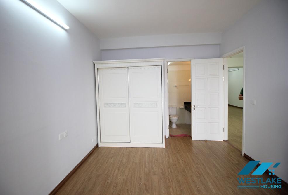 Unfurnished apartment for rent in E building - Ciputra, Tay Ho, Ha Noi