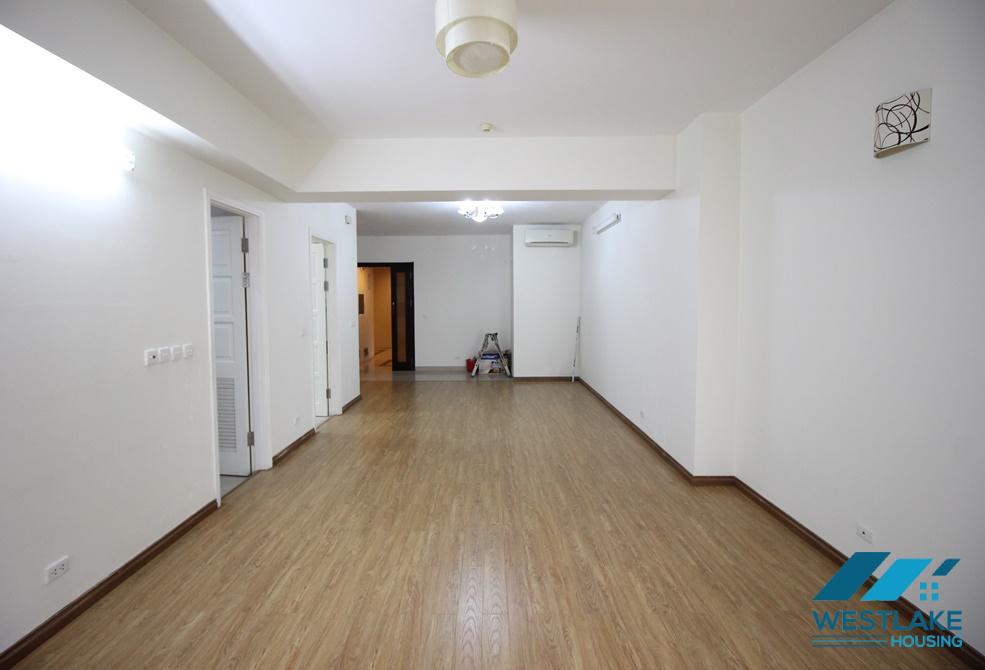 Unfurnished apartment for rent in E building - Ciputra, Tay Ho, Ha Noi
