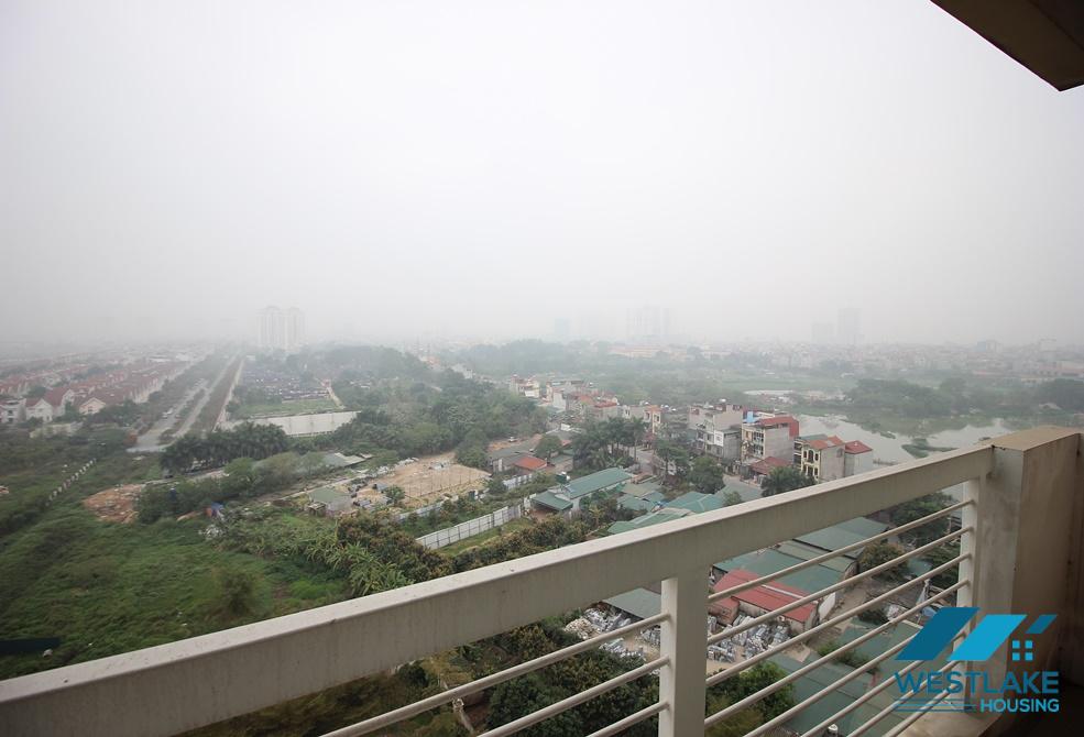 Unfurnished apartment for rent in E building - Ciputra, Tay Ho, Ha Noi