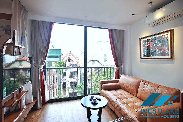 Beautiful studio apartment for rent in To Ngoc Van area, Tay Ho, Ha Noi