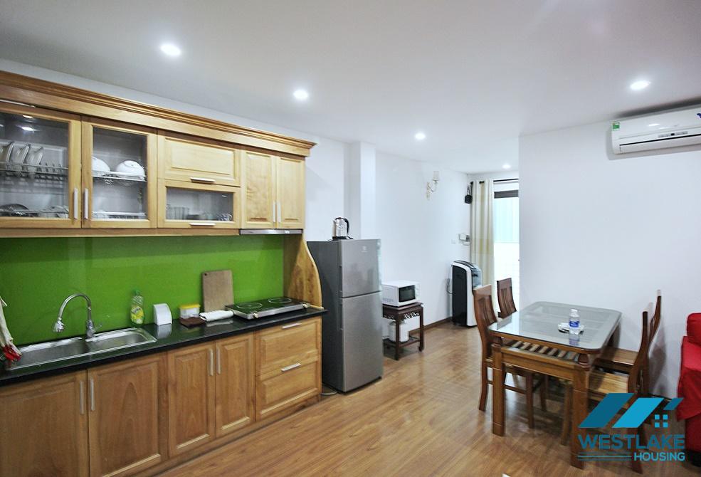 A furnished 1 bedroom apartment for rent in Tu Hoa, Tay Ho