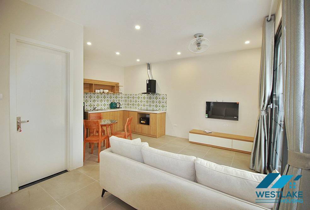 Beautiful 1 Bedroom Apartment for Rent with Large Balcony in Tay Ho, Ha Noi