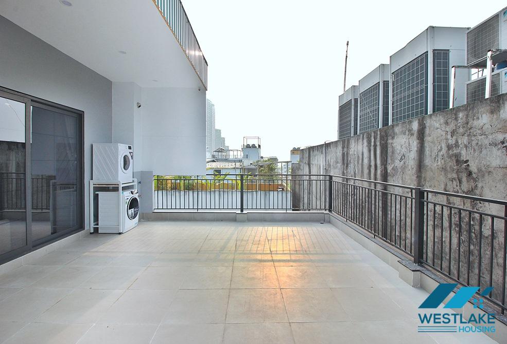 Beautiful 1 Bedroom Apartment for Rent with Large Balcony in Tay Ho, Ha Noi