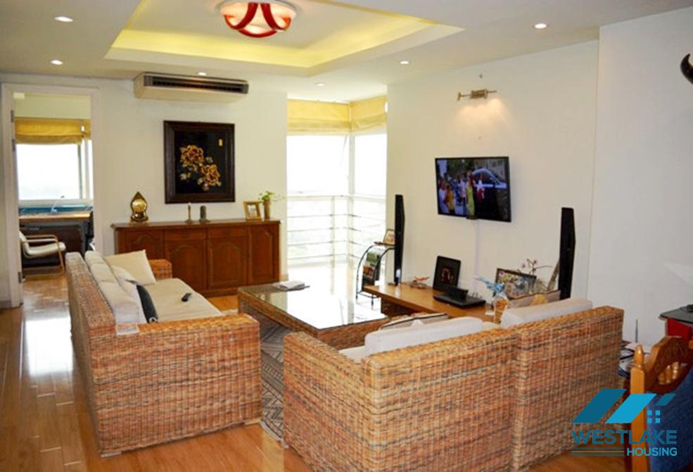 Nice apartment for rent in E Tower, Ciputra, Tay Ho, Hanoi