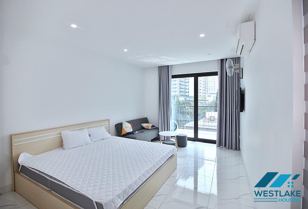 Bright 1 bedroom apartment for rent in Tay Ho, Hanoi