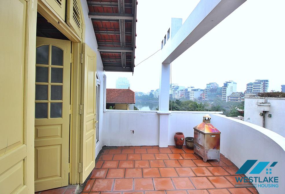 A spacious 6 bedroom house for rent in Tay Ho, Ha Noi