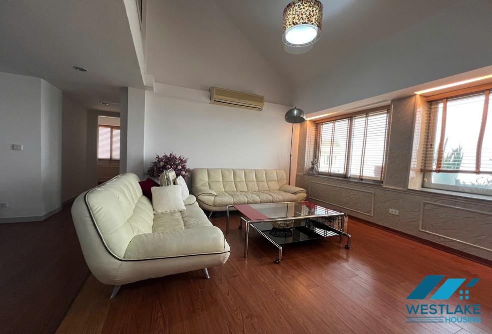 Good quality penthouse apartment in E tower Ciputra Hanoi for rent, Tay Ho, Ha Noi