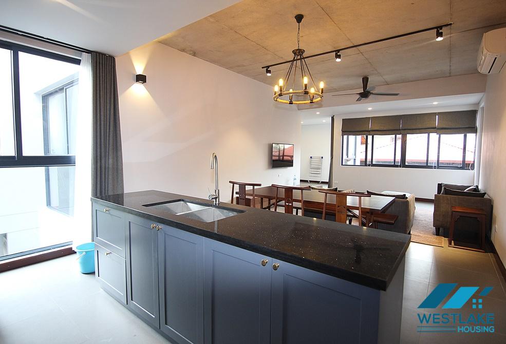 Beautiful 02-bedroom serviced apartment for rent in Tu Hoa, Tay Ho, Ha Noi
