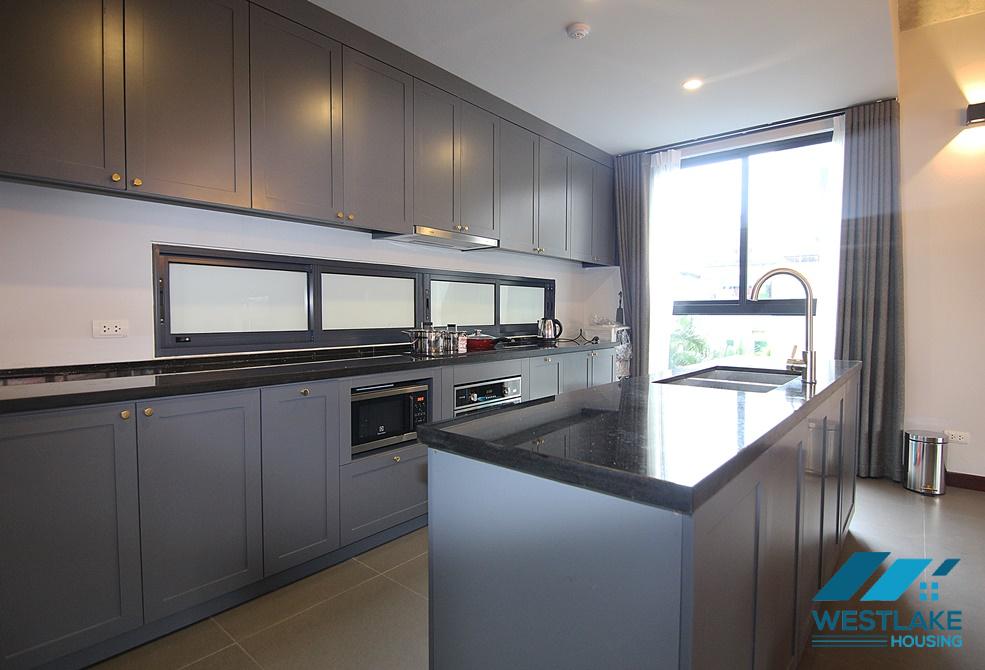 Beautiful 02-bedroom serviced apartment for rent in Tu Hoa, Tay Ho, Ha Noi