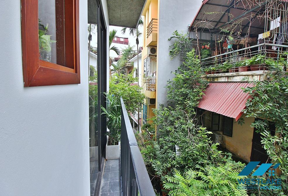 Japanese style 01 bedroom apartment for rent in Xuan Dieu,Tay Ho, Ha Noi