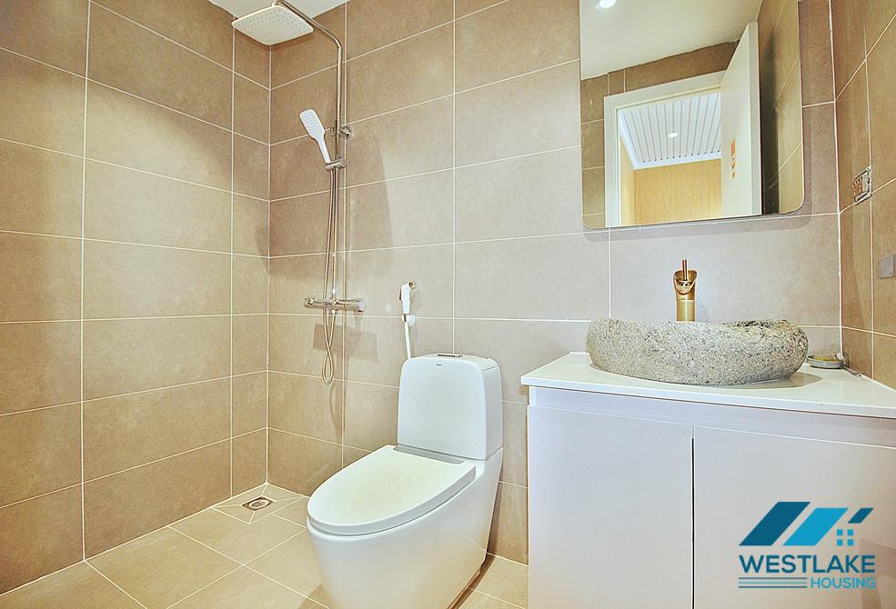 Beautiful 01 bedroom duplex apartment with lots of natural light for rent on Xuan Dieu street, Tay Ho, Ha Noi