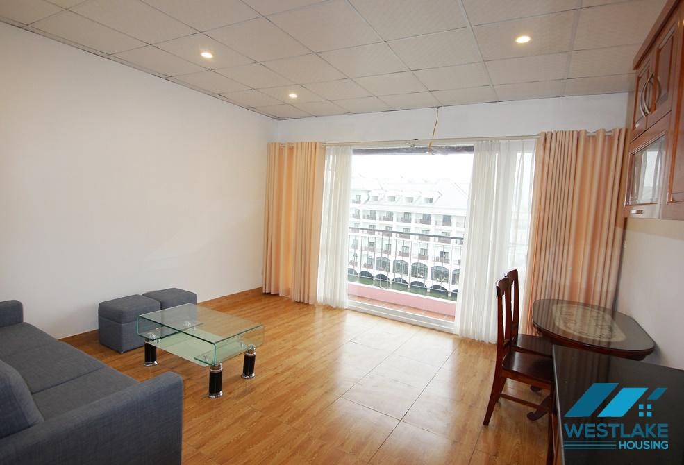 A top floor apartment with lake view for rent in Tay Ho, Ha Noi