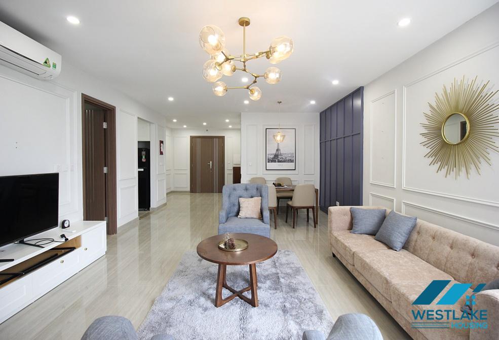 Very good quality apartment in L Building Ciputra for rent, High floor