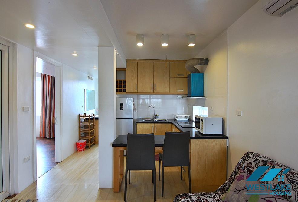 Good price one bedroom apartment in Xuan Dieu area, Tay Ho, Ha Noi