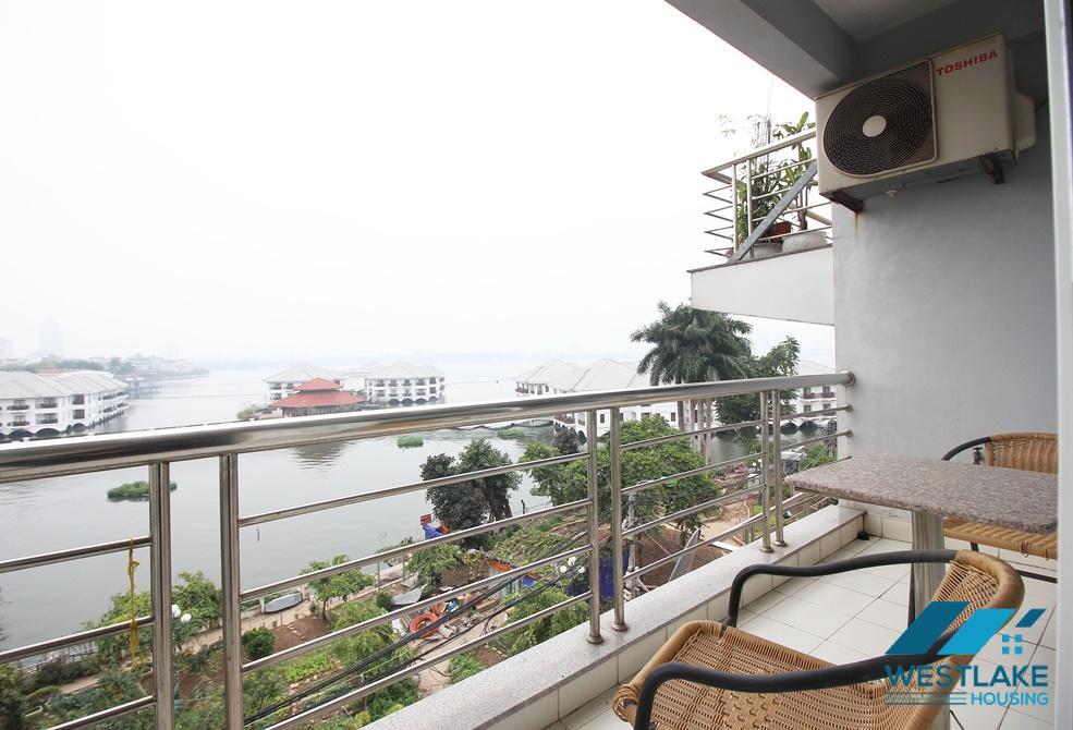 A nice apartment with lake view for rent in Tu Hoa, Tay Ho