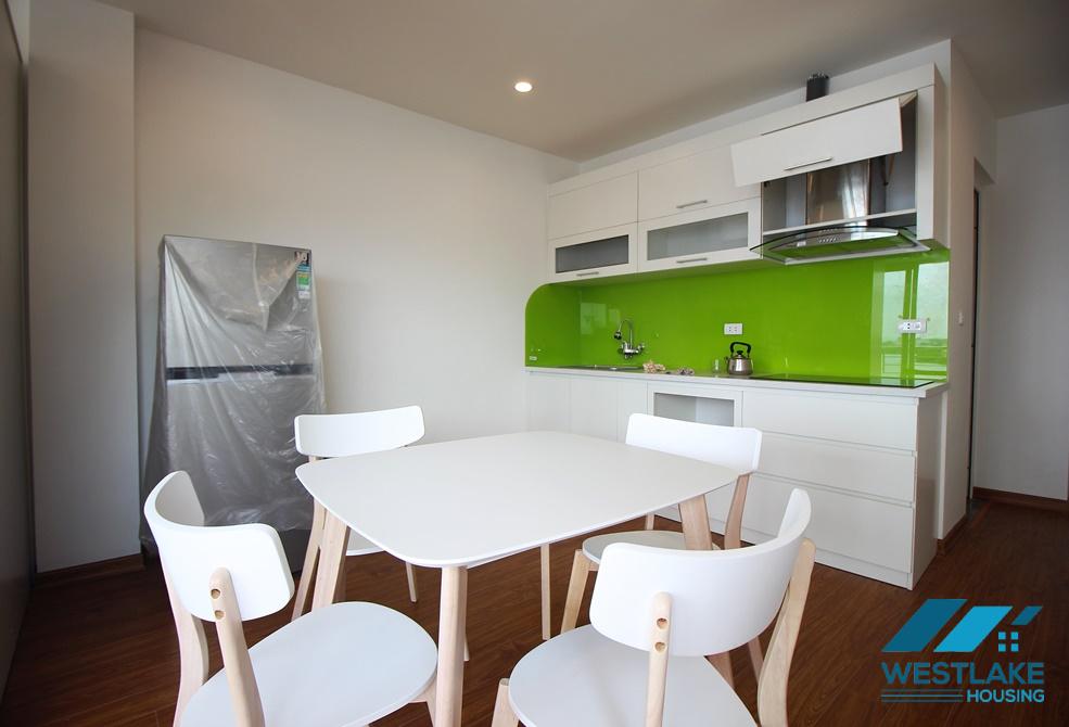 A top floor studio with nice lake view for rent in Tu Hoa, Tay Ho