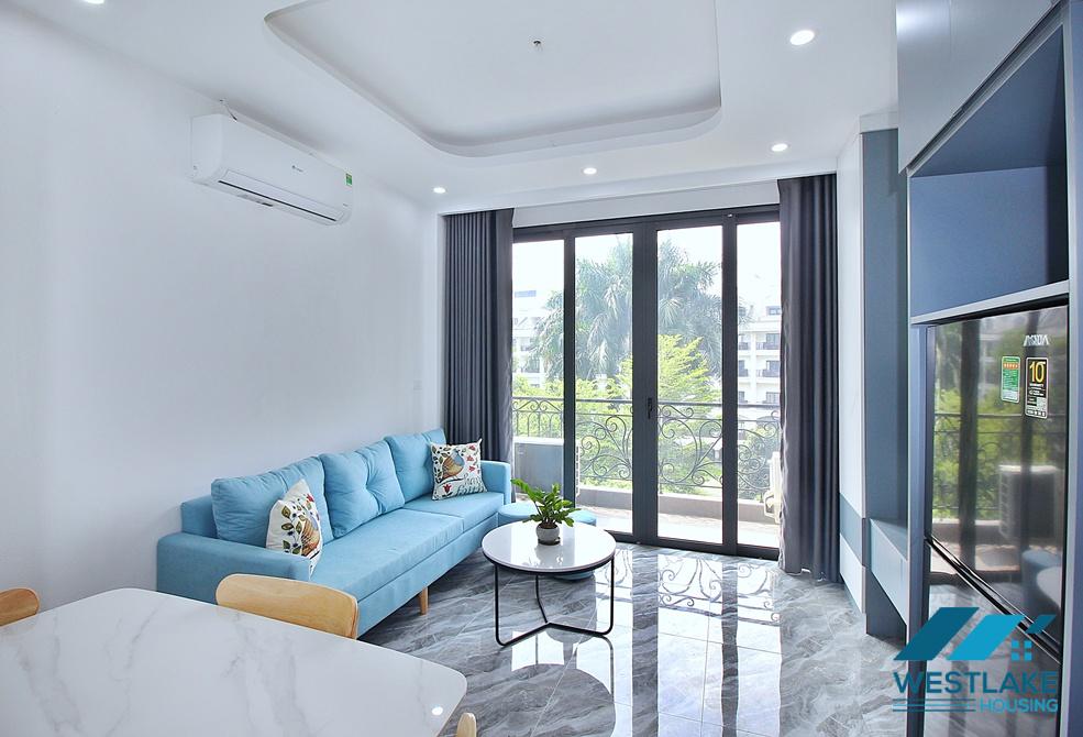 Duplex one bedroom apartment for rent on Tu Hoa street, Tay Ho, Ha Noi