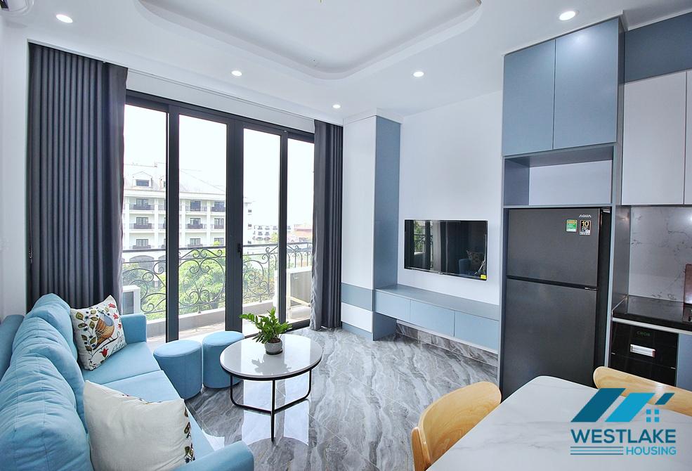 Duplex one bedroom apartment for rent on Tu Hoa street, Tay Ho, Ha Noi