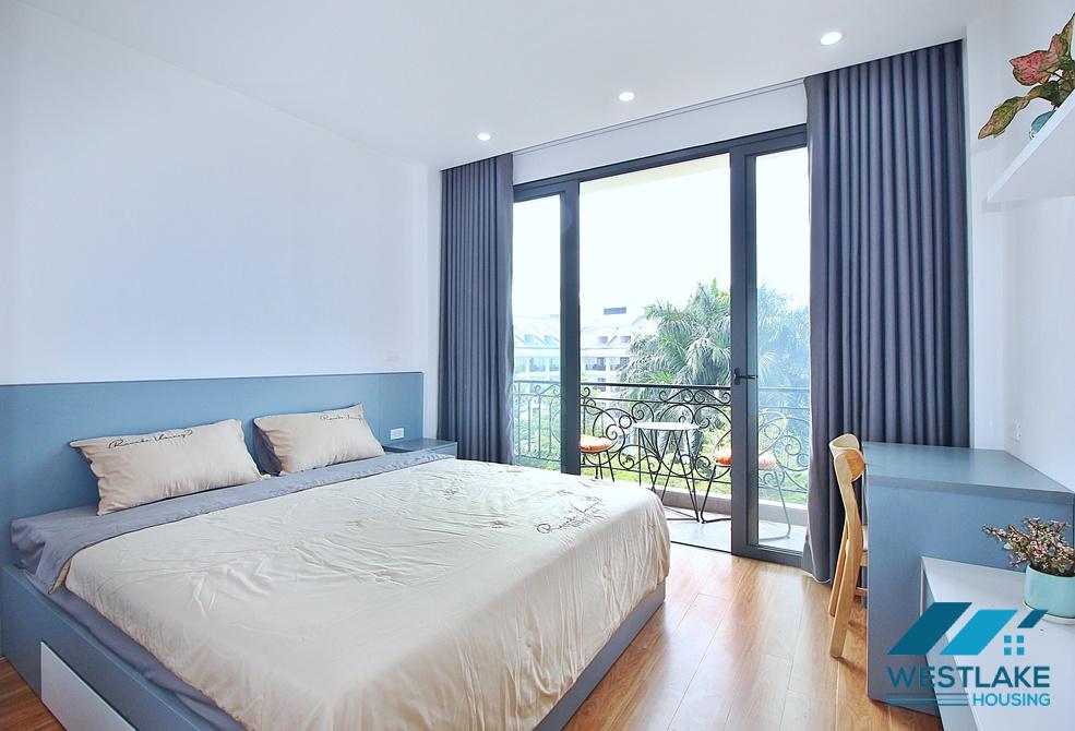 Duplex one bedroom apartment for rent on Tu Hoa street, Tay Ho, Ha Noi