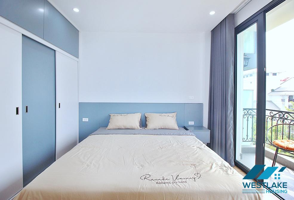 Duplex one bedroom apartment for rent on Tu Hoa street, Tay Ho, Ha Noi