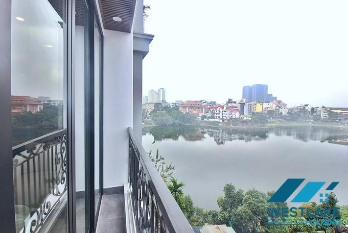 Beautiful Studio Apartment with lake view for rent in Au Co, Tay Ho, Hanoi
