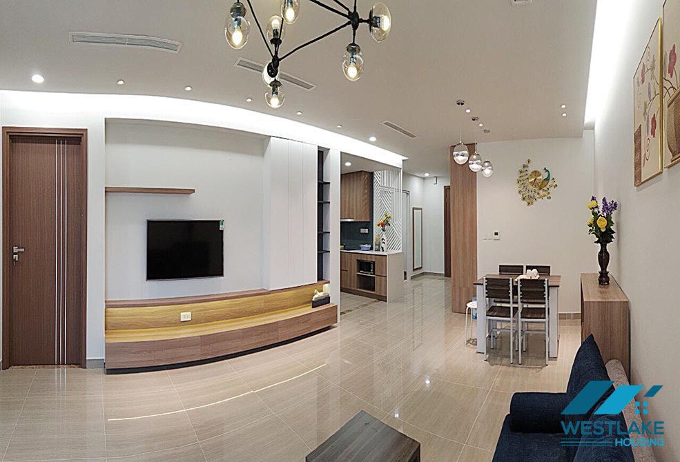 A shiny apartment with 3 bedrooms for rent in Ciputra, Tay Ho, Ha Noi